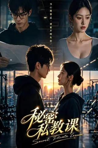 《AI擦边短剧：秘密私教课（迅雷网盘）》短剧封面