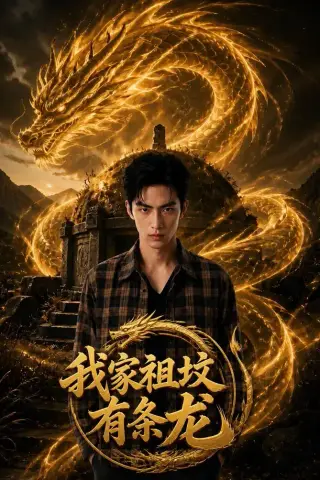 《我家祖坟有条龙（71集）AI短剧（夸克网盘）》短剧封面