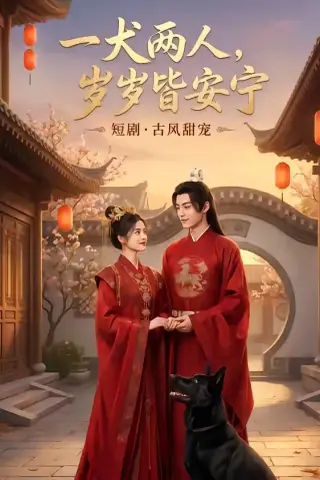 《一犬两人，岁岁皆安宁（72集）（夸克网盘）》短剧封面