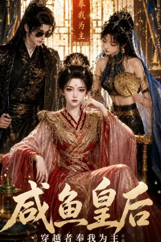 《咸鱼皇后，穿越者奉我为主（67集）AI短剧 (2026)》短剧封面
