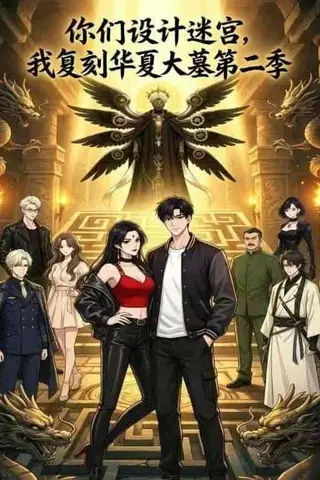 《你们设计迷宫，我复刻华夏大墓第二季（80集）动漫（百度网盘）》短剧封面