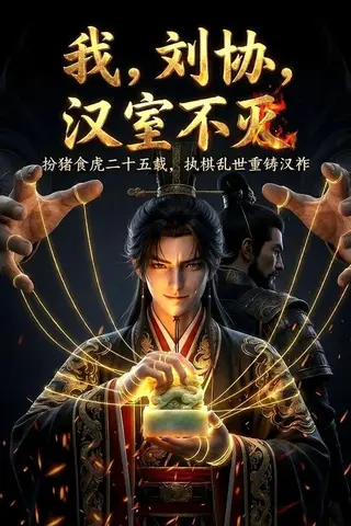 《我，刘协，汉室不灭（60集）Ai短剧（百度网盘）》短剧封面