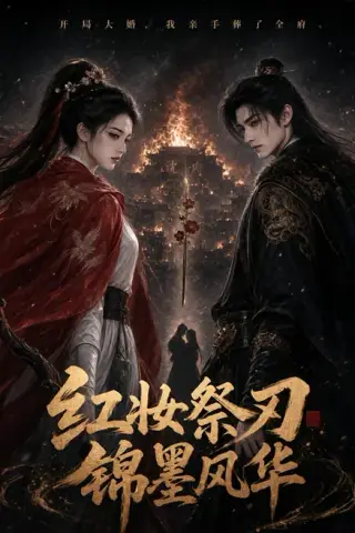 《红妆祭刃，锦墨风华（86集）（夸克网盘）》短剧封面