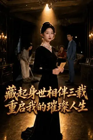 《藏起身世相伴三载，重启我的璀璨人生（40集）AI短剧（夸克网盘）》短剧封面