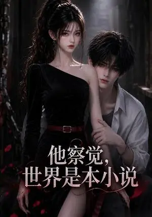 《他察觉，世界是本小说（66集）（夸克网盘）》短剧封面