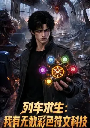 《列车求生，我有无数彩色符文科技 （100集）（夸克网盘）》短剧封面
