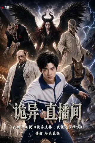 《诡异：直播间（87集）AI短剧（夸克网盘）》短剧封面