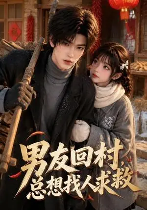 《男友回村，总想找人求救（44集）（夸克网盘）》短剧封面