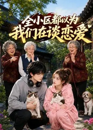 《全小区都以为我们在谈恋爱（21集）（夸克网盘）》短剧封面