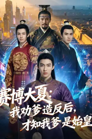 《赛博大夏：我劝爹造反后，才知我爹是始皇（62集）AI短剧 (2026)》短剧封面