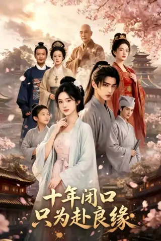 《十年闭口只为赴良缘（40集）AI短剧 (2026)》短剧封面