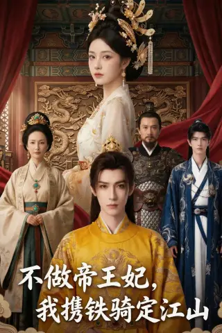 《不做帝王妃，我携铁骑定江山（52集）AI短剧（夸克网盘）》短剧封面