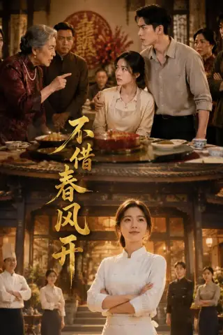 《不借春风开（55集）AI短剧 (2026)》短剧封面