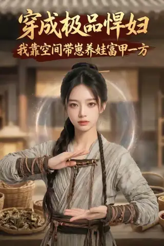 《穿成极品悍妇，我靠空间带崽养娃富甲一方（84集）（夸克网盘）》短剧封面