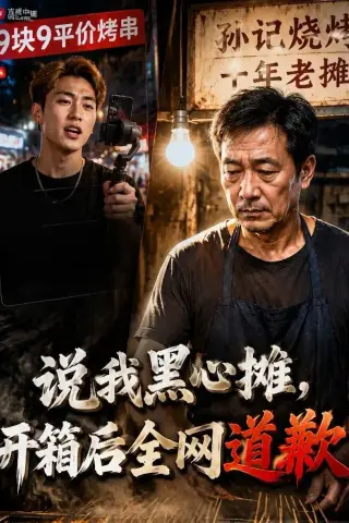 《说我黑心摊，开箱后全网道歉（43集）AI短剧（夸克网盘）》短剧封面