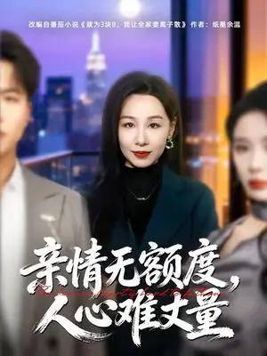 《亲情无额度，人心难丈量（55集）霍奕燃＆乔永峰（夸克网盘）》短剧封面