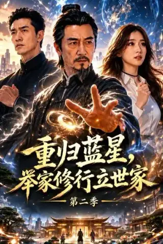 《重归蓝星，举家修行立世家第二季（50集）AI短剧 (2026)》短剧封面