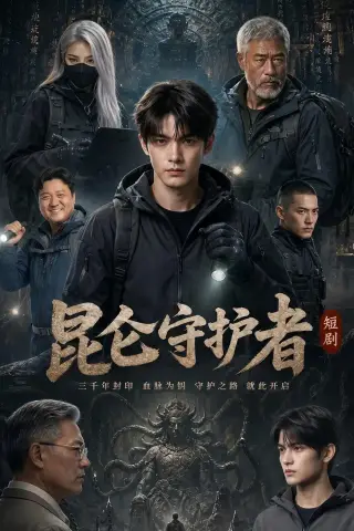 《昆仑守护者（21集）Ai短剧（夸克网盘）》短剧封面