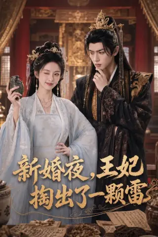 《新婚夜，王妃掏出了一颗雷（61集）（夸克网盘）》短剧封面