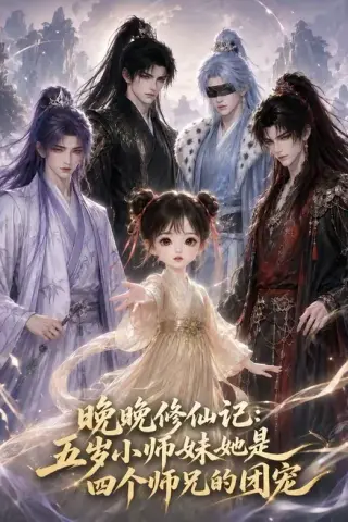 《晚晚修仙记：五岁小师妹她是四个师兄的团宠（115集）（夸克网盘）》短剧封面
