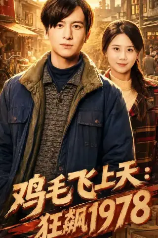 《鸡毛飞上天：狂飙1978（62集）陆思羽＆张垫（夸克网盘）》短剧封面