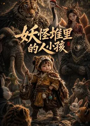 《妖怪堆里的人小孩(23集)(夸克网盘)》短剧封面