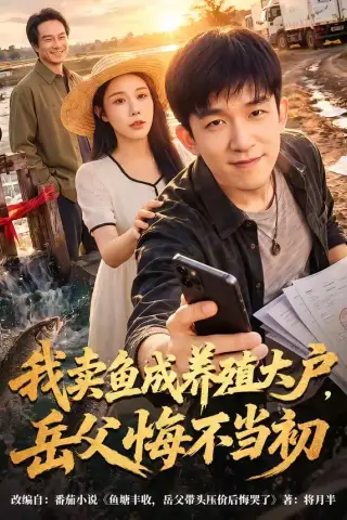 《我卖鱼成养殖大户，岳父悔不当初（60集）刘炳坤＆杨景景（夸克网盘）》短剧封面