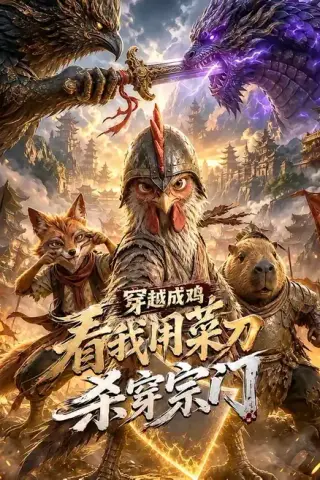 《穿越成鸡，看我用菜刀杀穿宗门（72集）（夸克网盘）》短剧封面