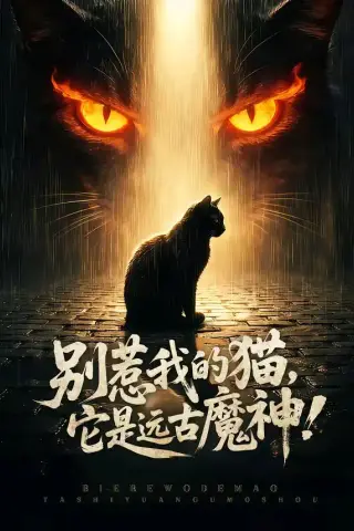 《别惹我的猫，它是远古魔神！（56集）张轶静＆朱光瑞（夸克网盘）》短剧封面