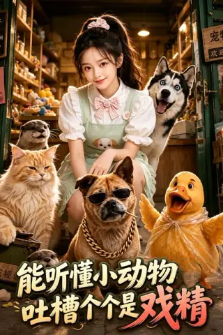 《能听懂小动物吐槽个个是戏精（38集）（百度网盘）》短剧封面