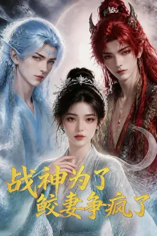 《战神为了鲛妻争疯了（60集）（夸克网盘）》短剧封面
