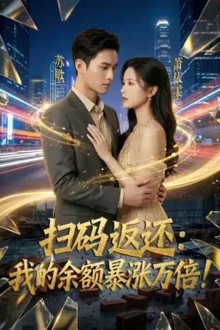 《扫码返还：我的余额暴涨万倍（127集）》短剧封面