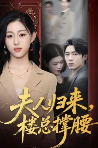 《夫人归来，楼总撑腰（80集）荣玉岩＆刘允甜（夸克网盘）》短剧封面