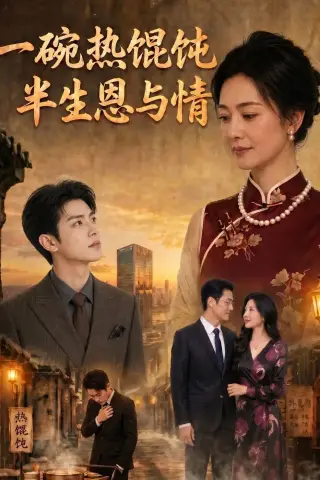 《一碗热馄饨，半生恩与情（54集）AI短剧 (2026)》短剧封面
