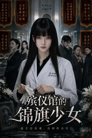 《殡仪馆的锦旗少女（36集）AI短剧 (2026)》短剧封面