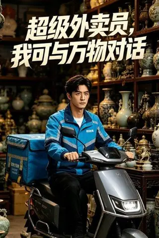 《超级外卖员，我可与万物对话（47集）Ai短剧（百度网盘）》短剧封面