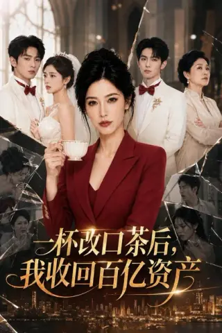 《一杯改口茶后，我收回百亿资产（38集）AI短剧（百度网盘）》短剧封面