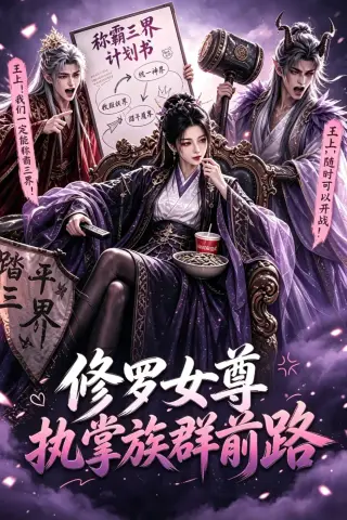 《修罗女尊执掌族群前路（20集）（夸克网盘）》短剧封面