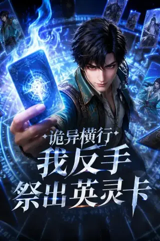 《诡异横行，我反手祭出英灵卡（50集）动漫（夸克网盘）》短剧封面