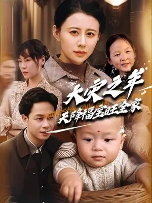 《大灾之年天降福宝旺全家（70集）徐香颖&胡文飞（夸克网盘）》短剧封面
