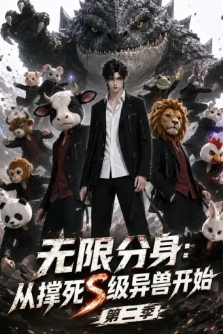 《无限分身：从撑死S级异兽开始第二季（70集）（夸克网盘）》短剧封面