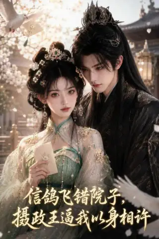 《信鸽飞错院子，摄政王逼我以身相许（15集）（夸克网盘）》短剧封面