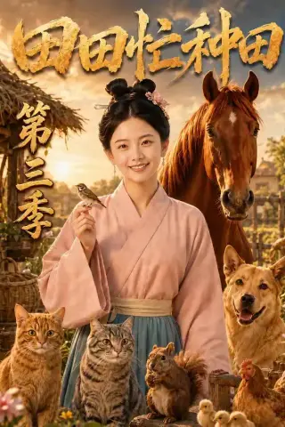 《田田忙种田第三季（185集）（夸克网盘）》短剧封面