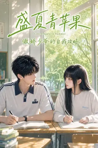 《盛夏青苹果：傲娇少爷的自我攻略（109集）（夸克网盘）》短剧封面