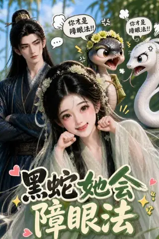 《黑蛇她会障眼法（62集）（夸克网盘）》短剧封面
