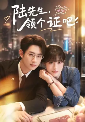 《陆先生，领个证吧（46集）张贻乔&程晨（夸克网盘）》短剧封面