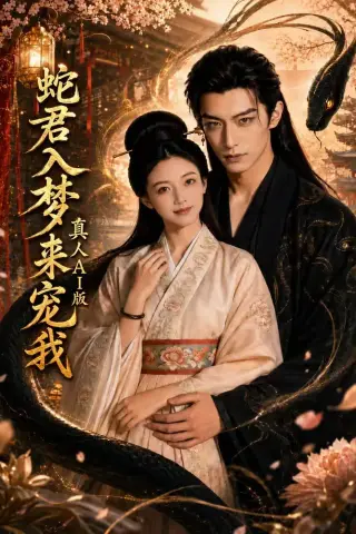 《蛇君入梦来宠我真人AI版（69集）AI短剧 (2026)》短剧封面