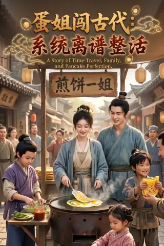 《蛋姐闯古代：系统离谱整活（102集）（夸克网盘）》短剧封面