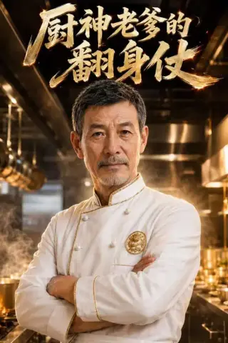 《厨神老爹的翻身仗（156集）AI短剧（夸克网盘）》短剧封面