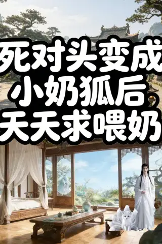 《死对头变成小奶狐后，天天求喂奶（60集）AI短剧（夸克网盘）》短剧封面